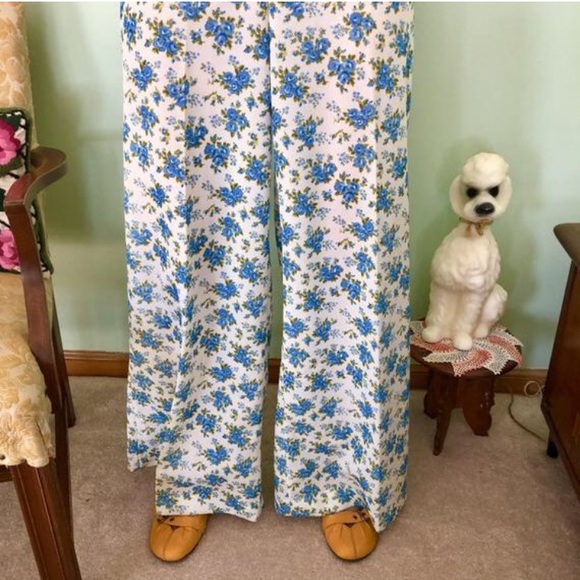 Rose Garden White Stag Pants - Picture 3 of 6
